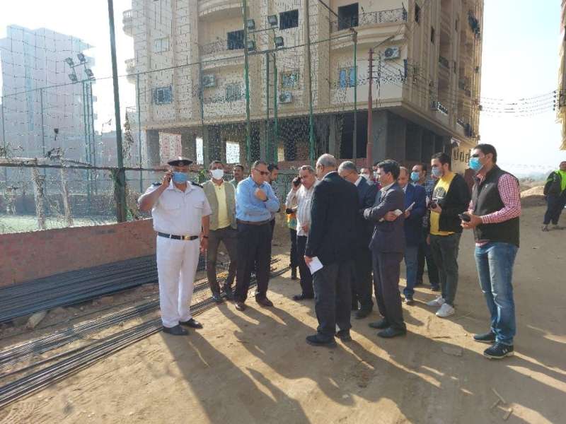 جولة محافظ الشرقية بمركز ومدينة فاقوس 07