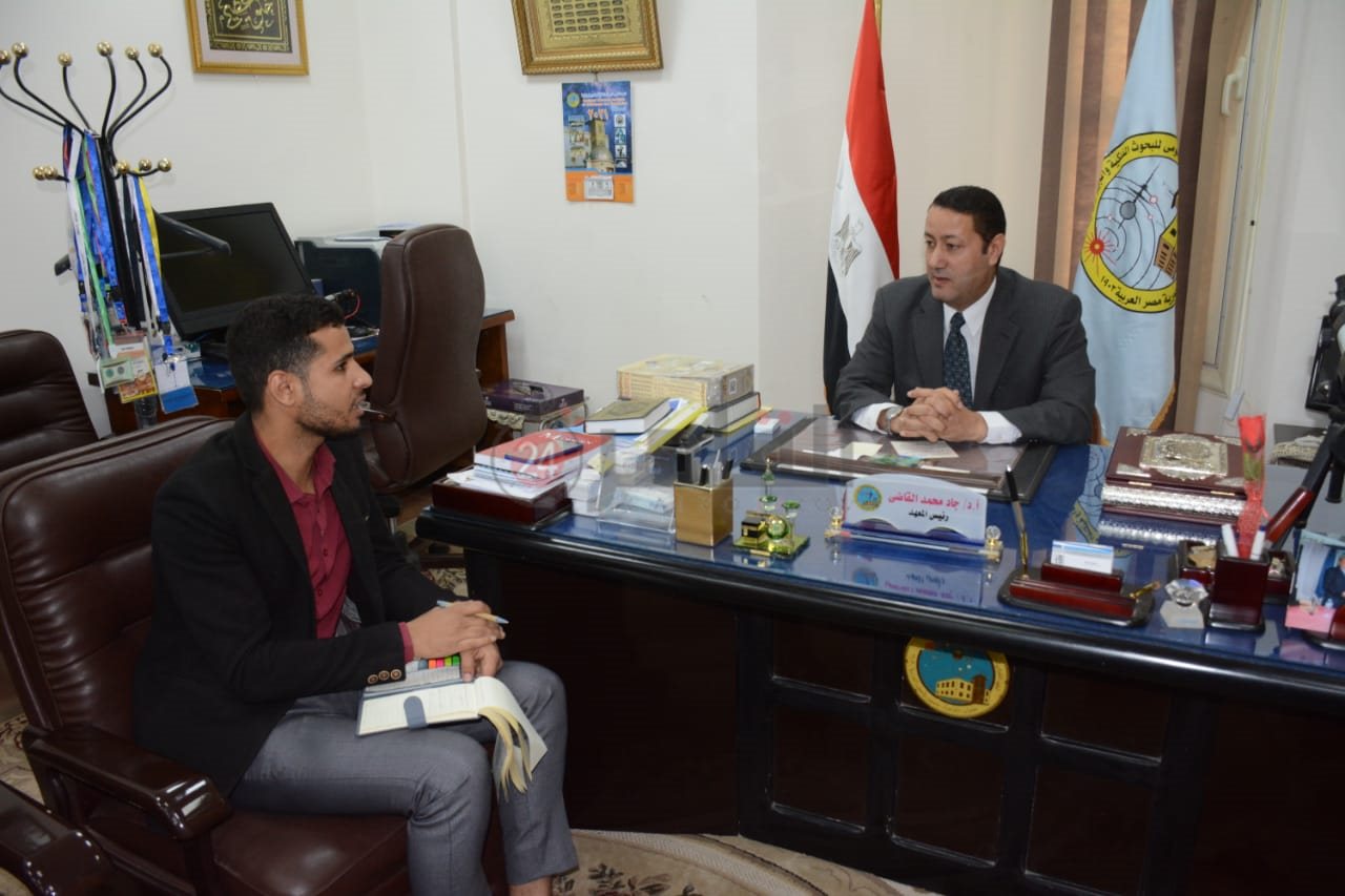 رئيس المعهد القومي للبحوث الفلكية حوار القاهرة 24