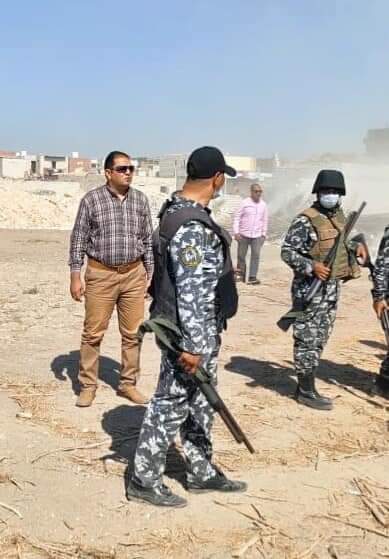 حملة لإزالة التعديات في الفيوم