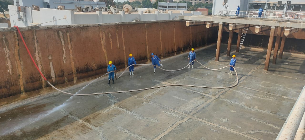 غسيل محطة قحافة في الفيوم