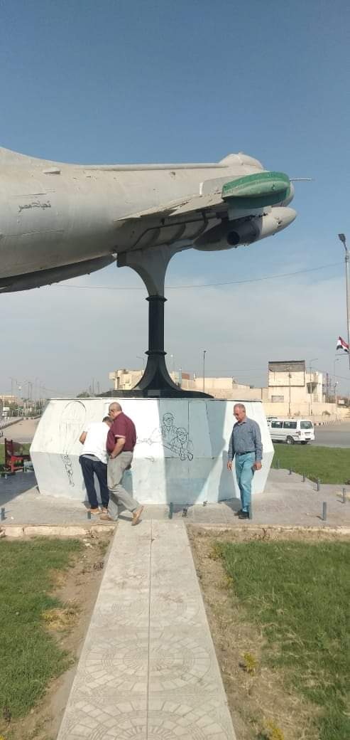 جدارية جديدة في ميدان الطيارة بالشرقية 05