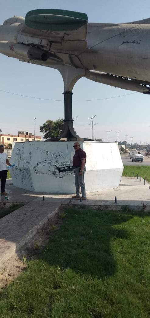 جدارية جديدة في ميدان الطيارة بالشرقية 04