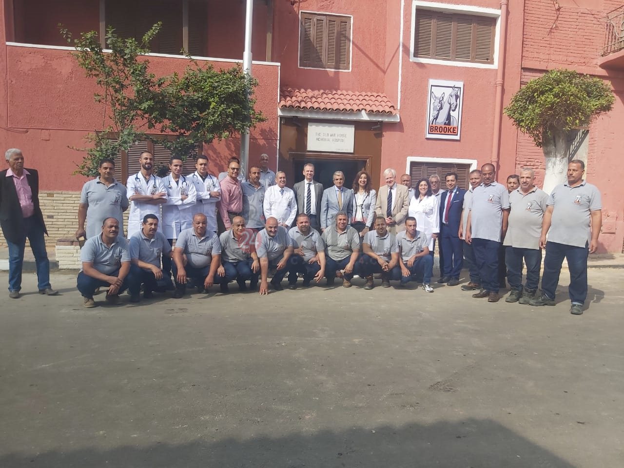  تفاصيل زيارة زوجة ولى العهد البريطاني لمستشفى بروك بالسيدة زينب (1)