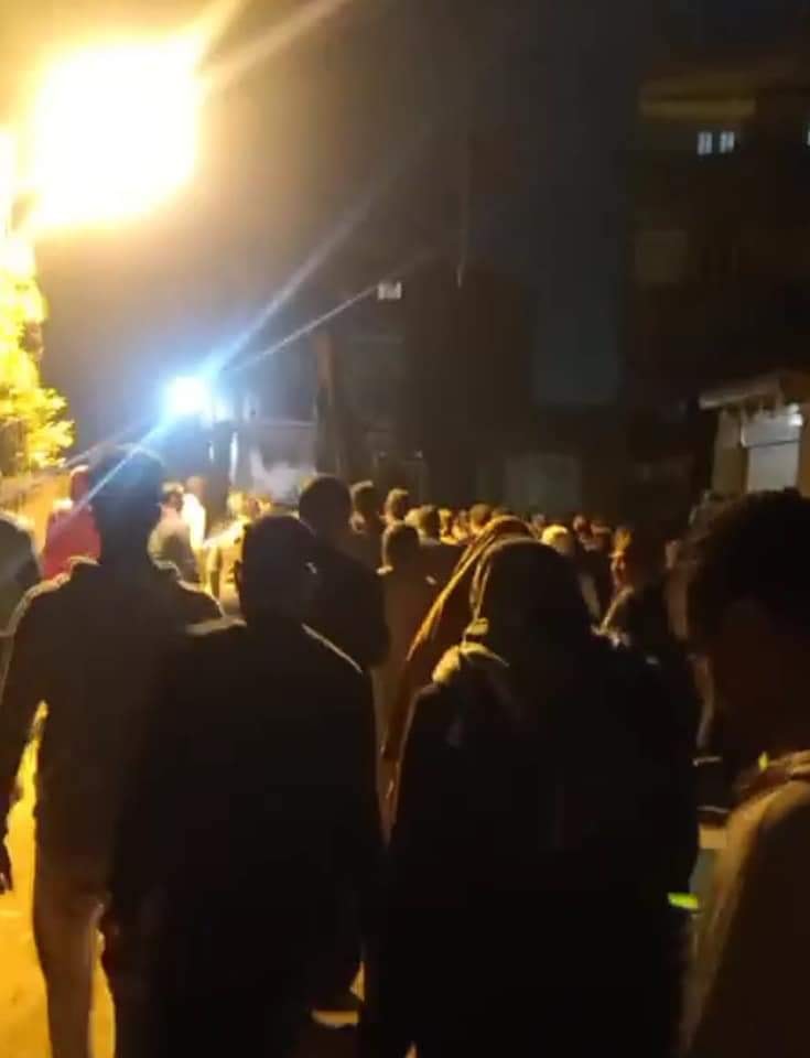 جنازة ضحايا حادث انقلاب سيارة زفاف بالشرقية 01