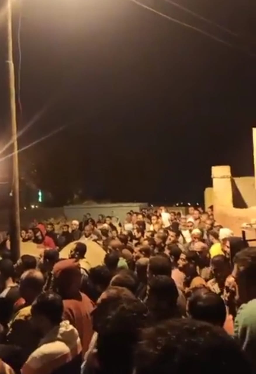 جنازة ضحايا حادث انقلاب سيارة زفاف بالشرقية 04