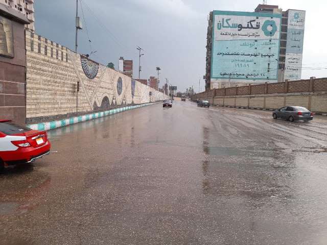 كسح مياه الأمطار بالشرقية 010