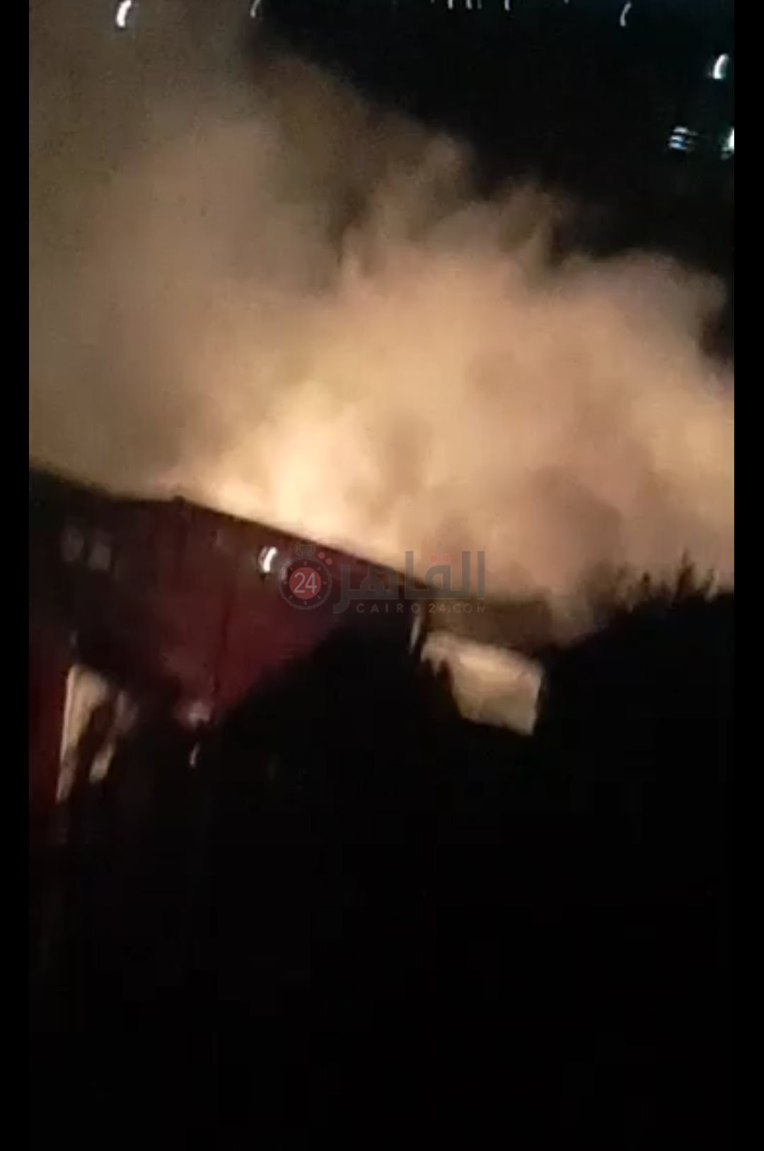 حريق مخزن بلاستيك بالشرقية 02