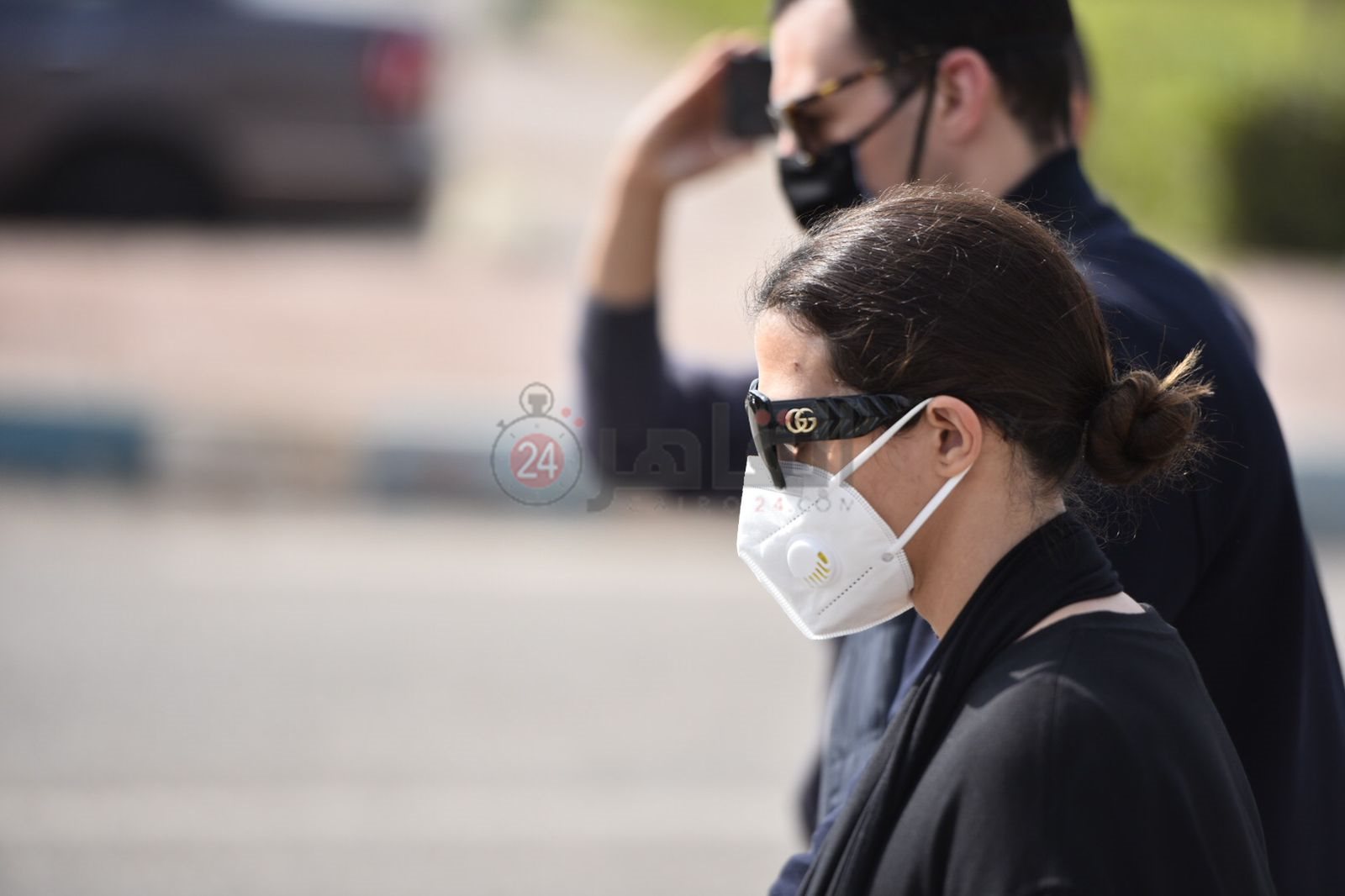 نجوم الفن في جنازة سهير البابلي (1)