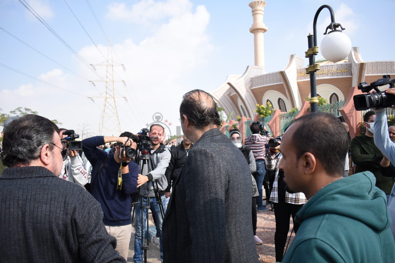 نجوم الفن في جنازة سهير البابلي (2)