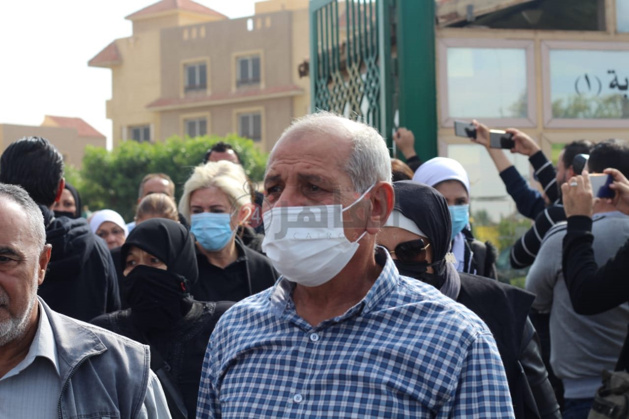 نجوم الفن في جنازة سهير البابلي (16)