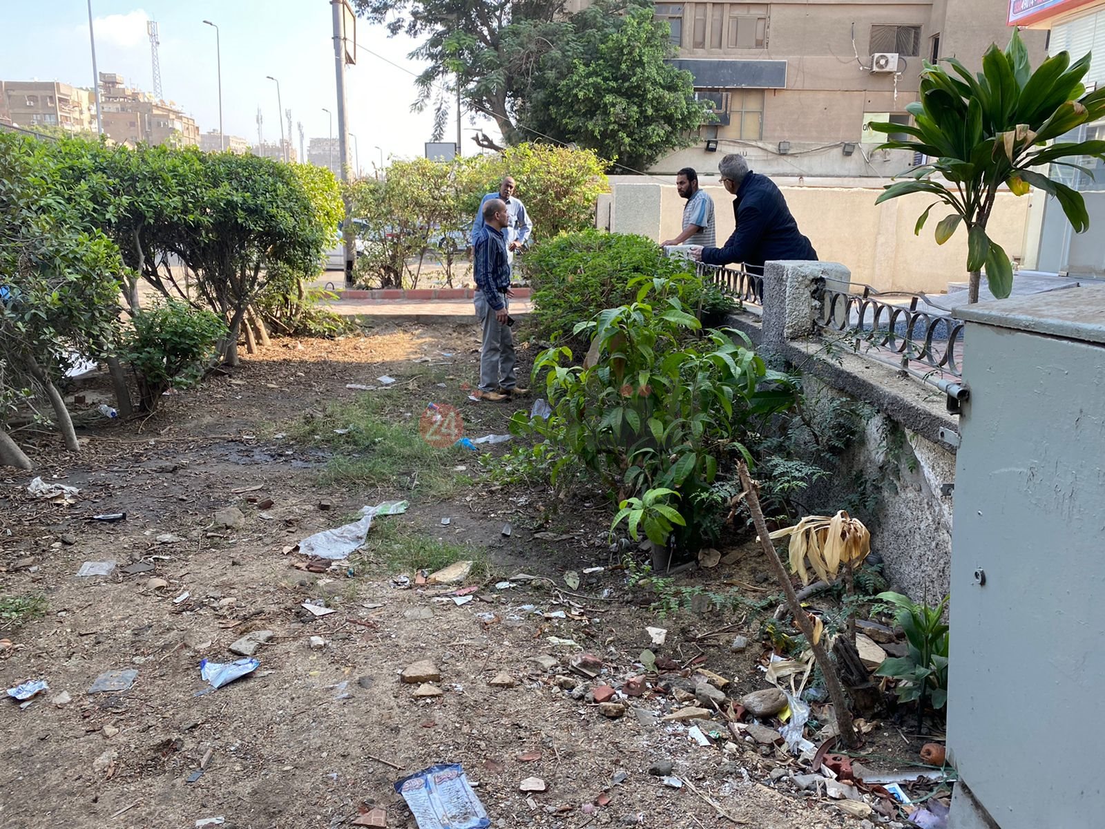 حريق مستشفى خاص بالمهندسين