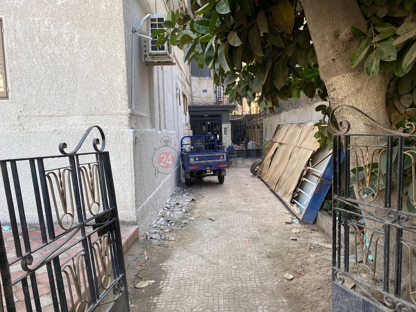 حريق مستشفى خاص بالمهندسين