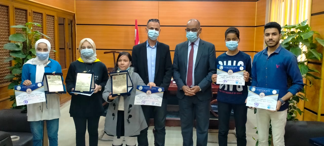 فوز طلاب الفيوم في الإبداع طمُوح على مستوى الجمهورية