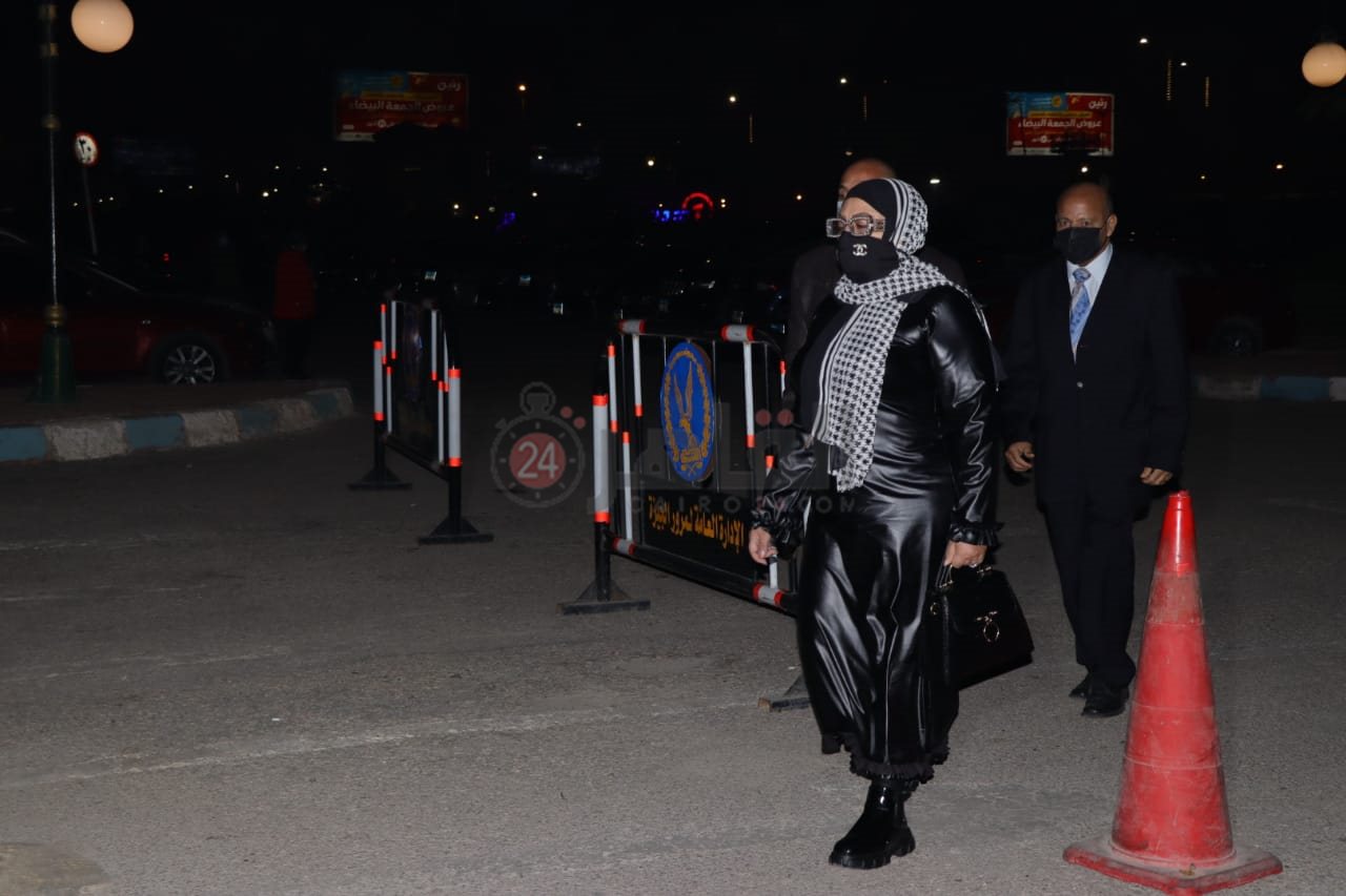 نجوم الفن في عزاء سهير البابلي (24)