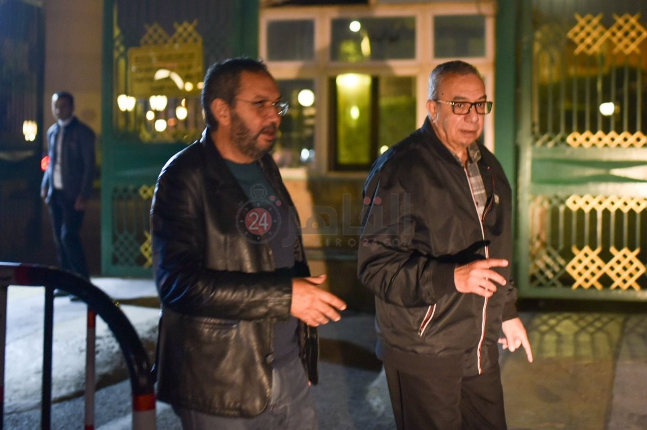 نجوم الفن في عزاء سهير البابلي (25)