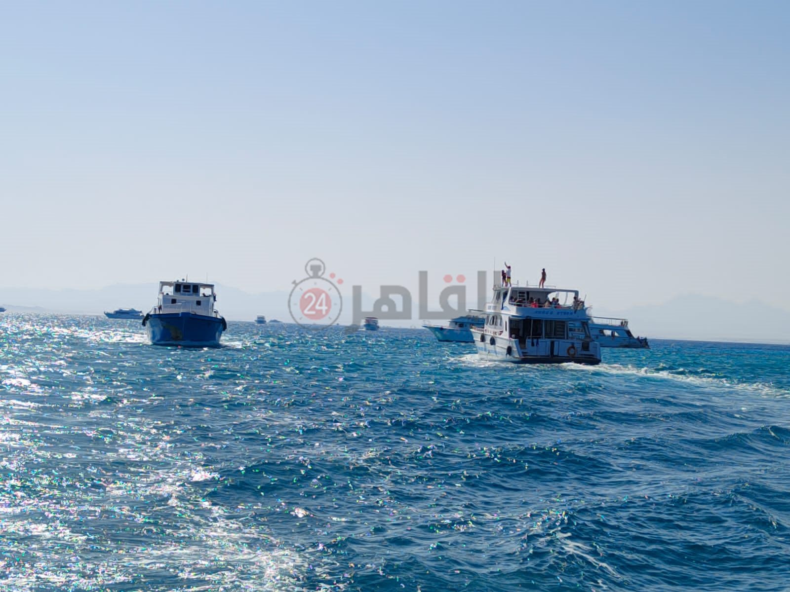 نشاط الرحلات البحرية بمدينة الغردقة