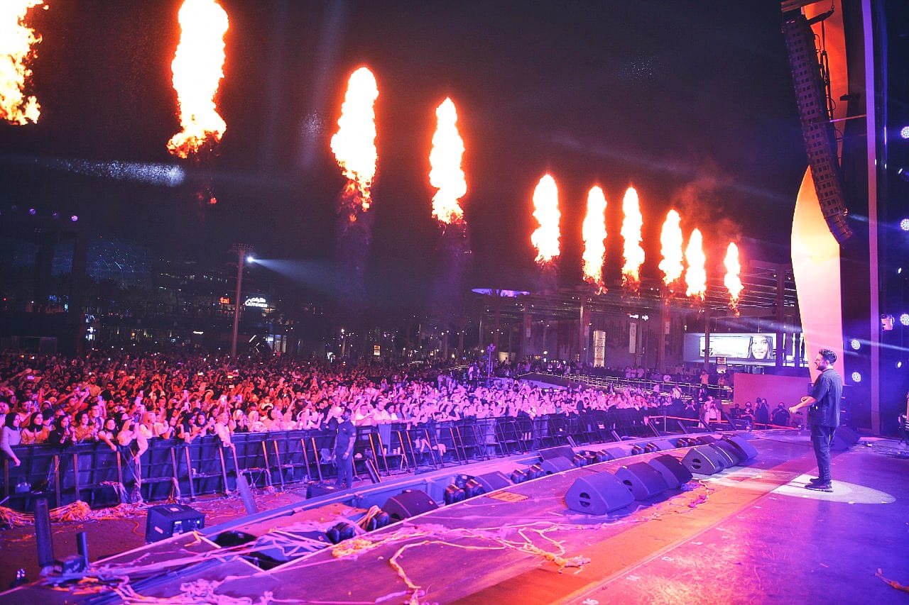 حفل محمد حماقي في إكسبو (2)