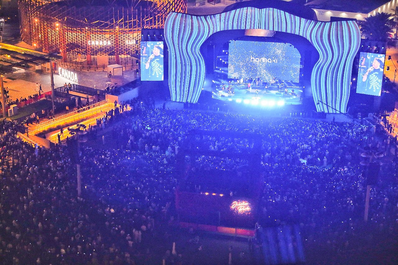 حفل محمد حماقي في إكسبو (7)