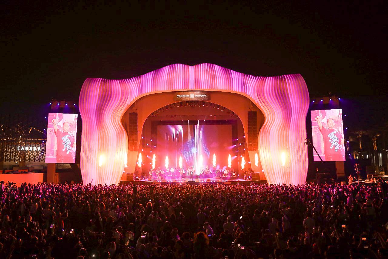 حفل محمد حماقي في إكسبو (10)