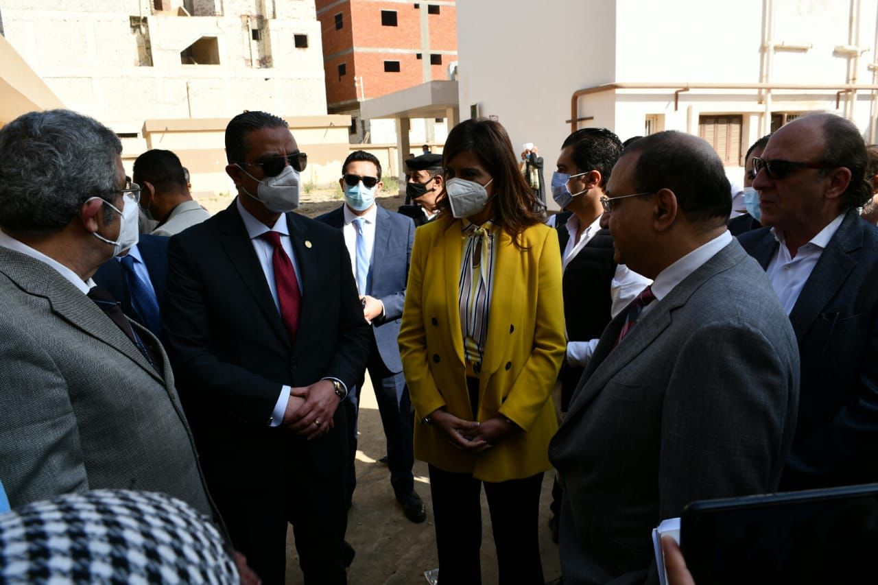 وزيرة الهجرة في الفيوم