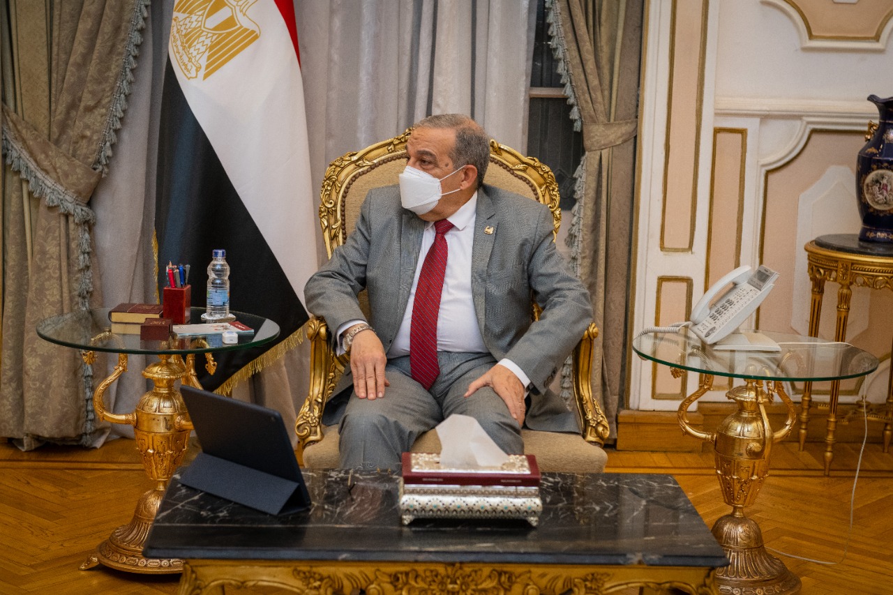  المهندس محمد أحمد مرسي والمهندس محمد بن حمد الماضي