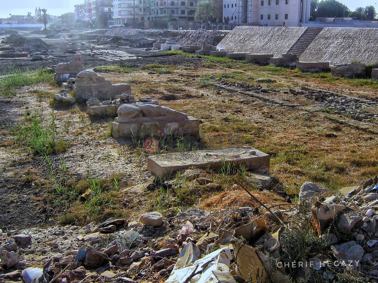  طريق الكباش قديمًا (1)