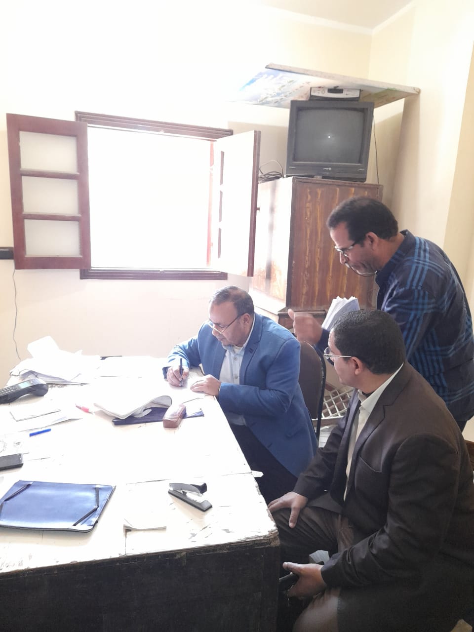 حملة زراعية مفاجئة بالفيوم