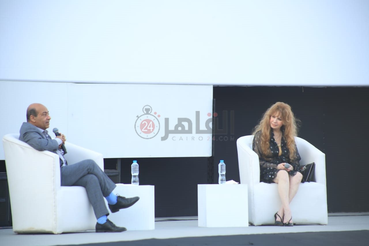 ندوة نيللي بمهرجان القاهرة السينمائي 