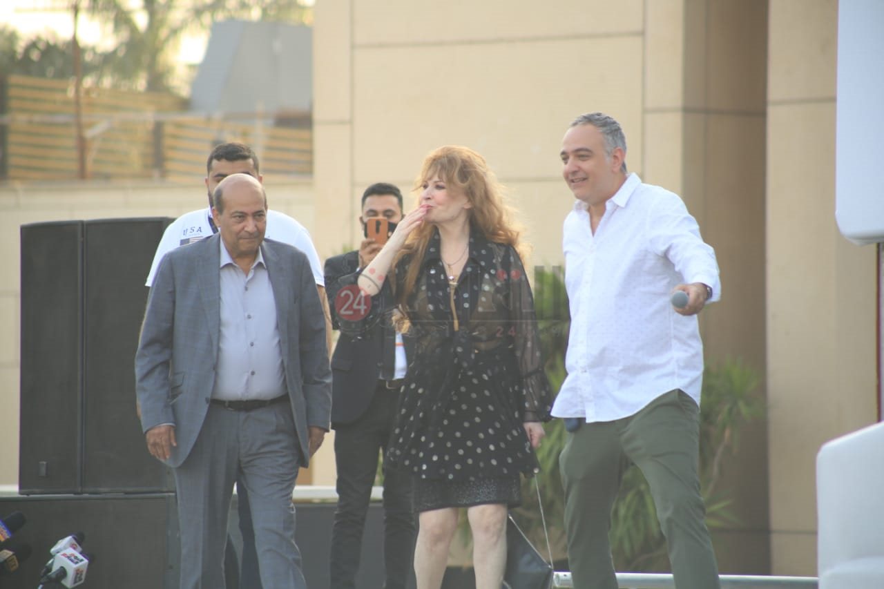 ندوة نيللي بمهرجان القاهرة السينمائي 