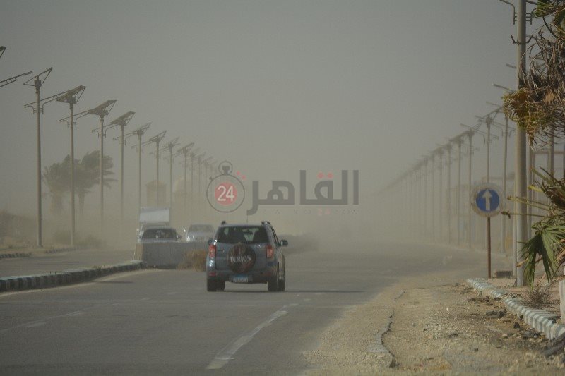 عاصفة رملية تضرب محافظة بورسعيد 2