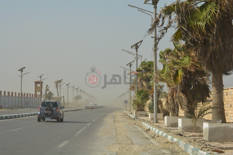 عاصفة رملية تضرب محافظة بورسعيد 1