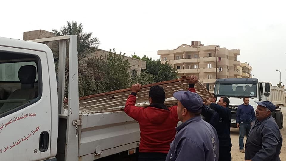 حملة الإزالات بالعاشر من رمضان 010