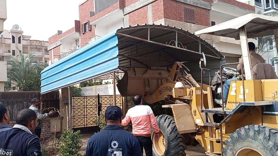 حملة الإزالات بالعاشر من رمضان 07