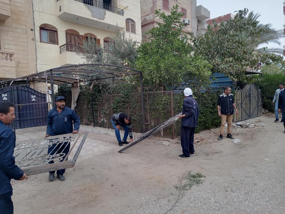 حملة الإزالات بالعاشر من رمضان 02