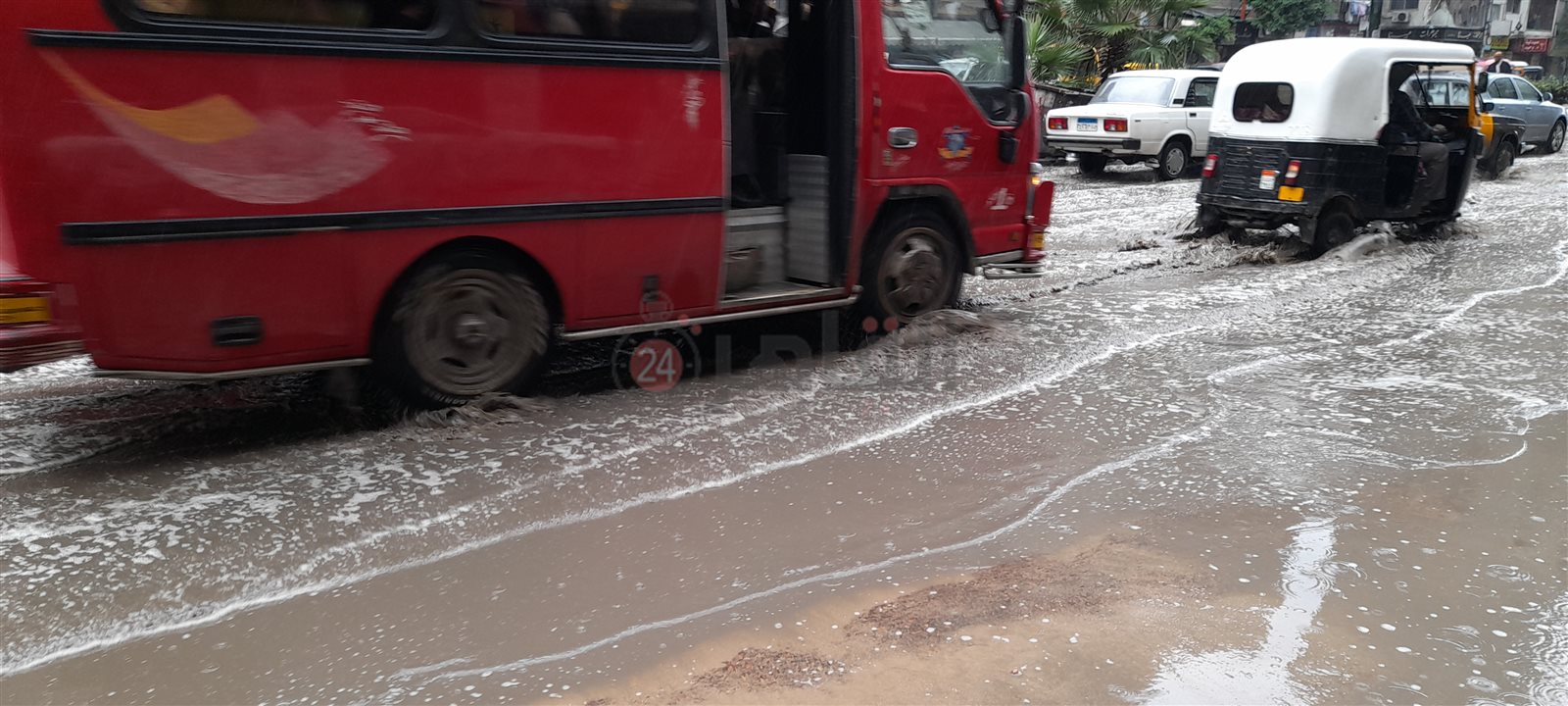 هطول أمطار على الإسكندرية 