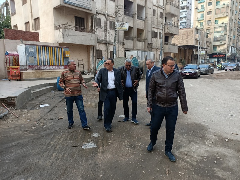 جولة محافظ الشرقية بشوارع الزقازيق 03