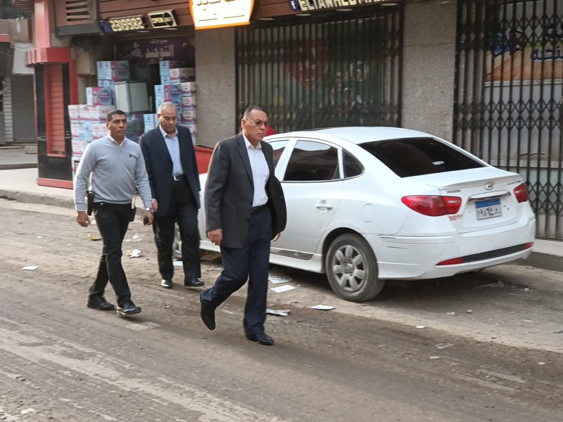 جولة محافظ الشرقية بشوارع الزقازيق 04