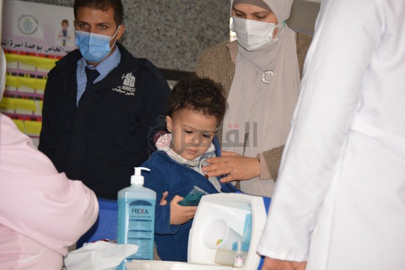 إنطلاق حملة التطعيم ضد شلل الأطفال ببورسعيد 3