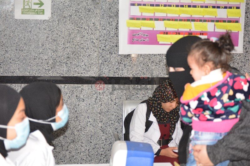 إنطلاق حملة التطعيم ضد شلل الأطفال ببورسعيد 15