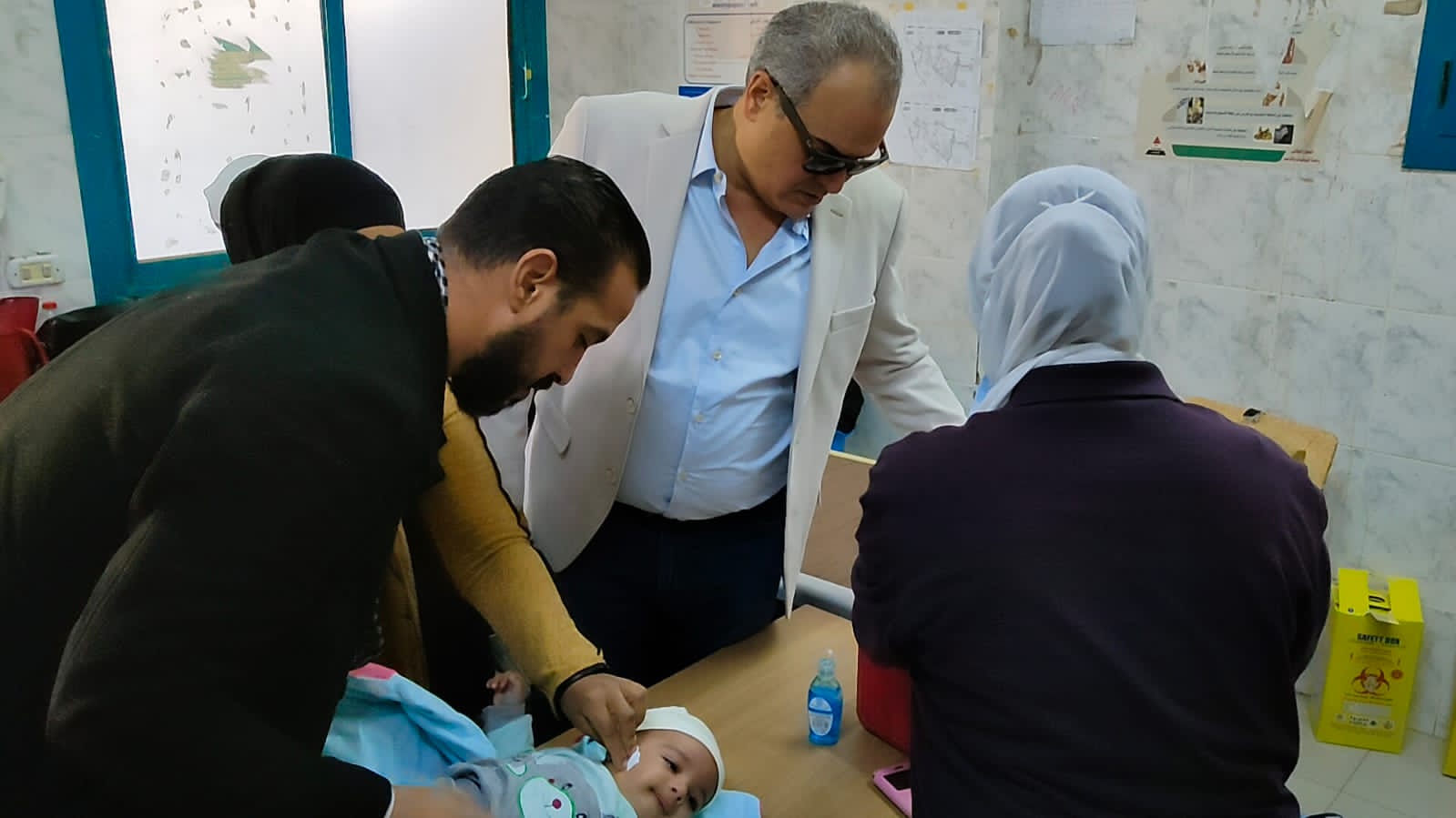 الحملة القومية للتطعيم ضد شلل الأطفال بالبحر الأحمر 