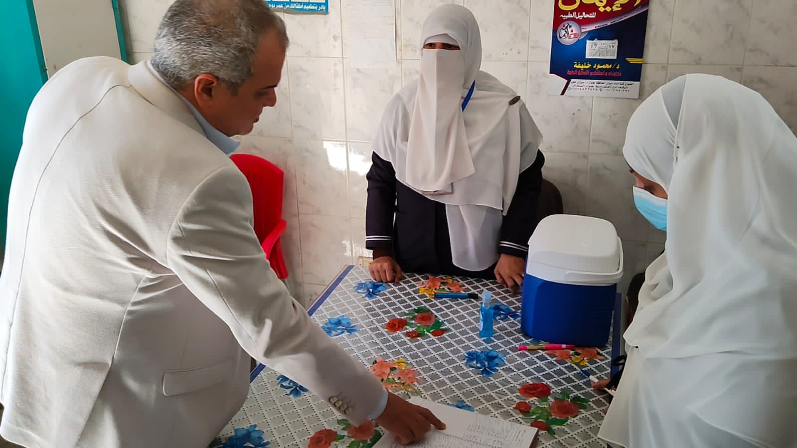 الحملة القومية للتطعيم ضد شلل الأطفال بالبحر الأحمر 