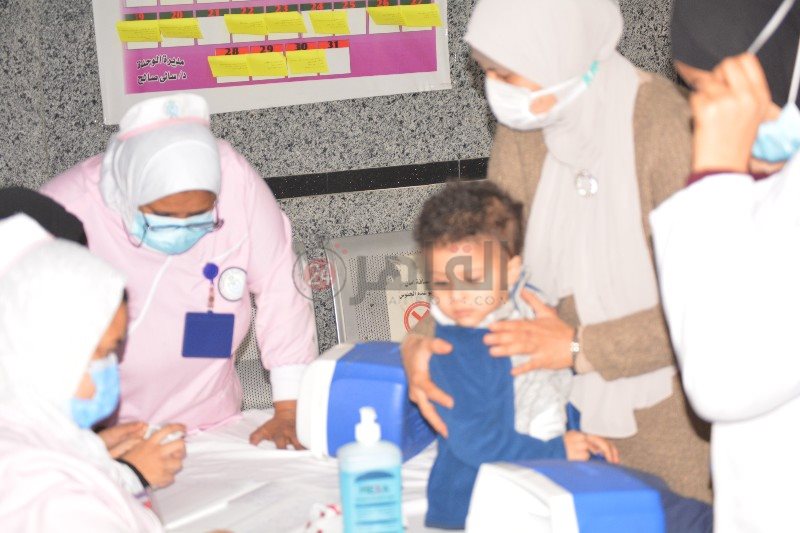إنطلاق حملة التطعيم ضد شلل الأطفال ببورسعيد 4