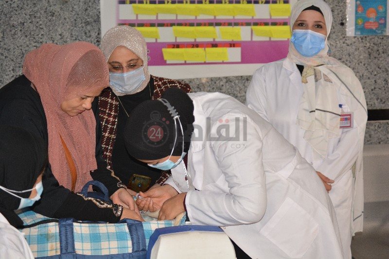 إنطلاق حملة التطعيم ضد شلل الأطفال ببورسعيد 7