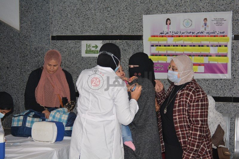 إنطلاق حملة التطعيم ضد شلل الأطفال ببورسعيد 10