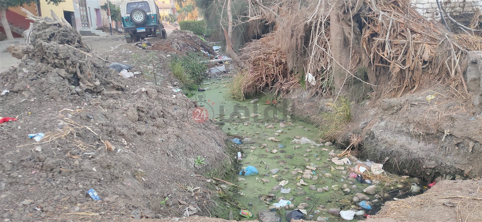 تحويل الصرف الصحي لمياه الترعة 04