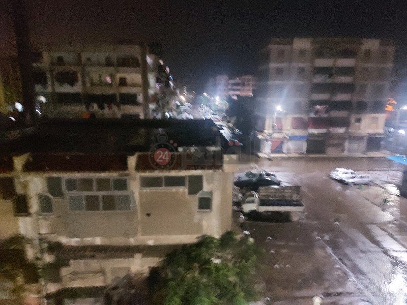 سماء بورسعيد تمطر 