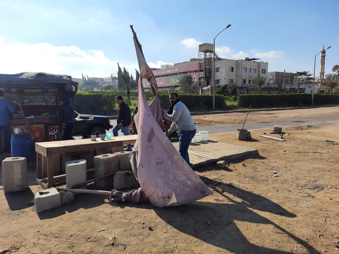 حملات لرفع الإشغالات بالعاشر من رمضان 05