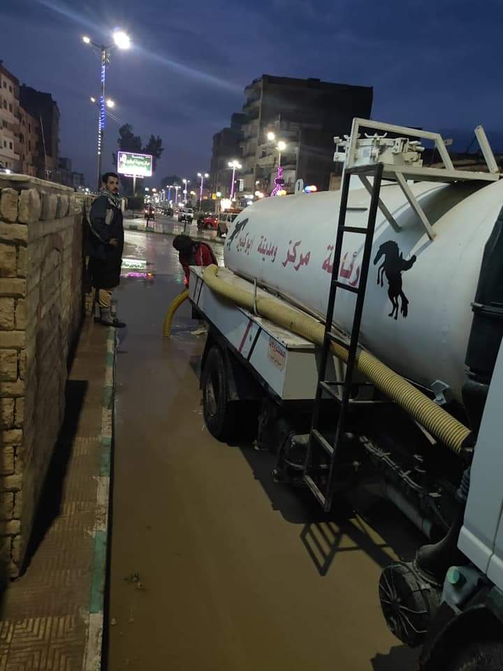 كسح مياه الأمطار بالشرقية 04