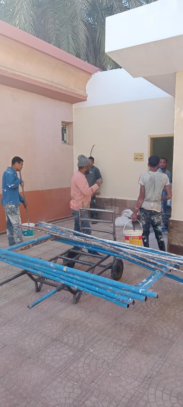 أعمال تطوير محطة أسوان 