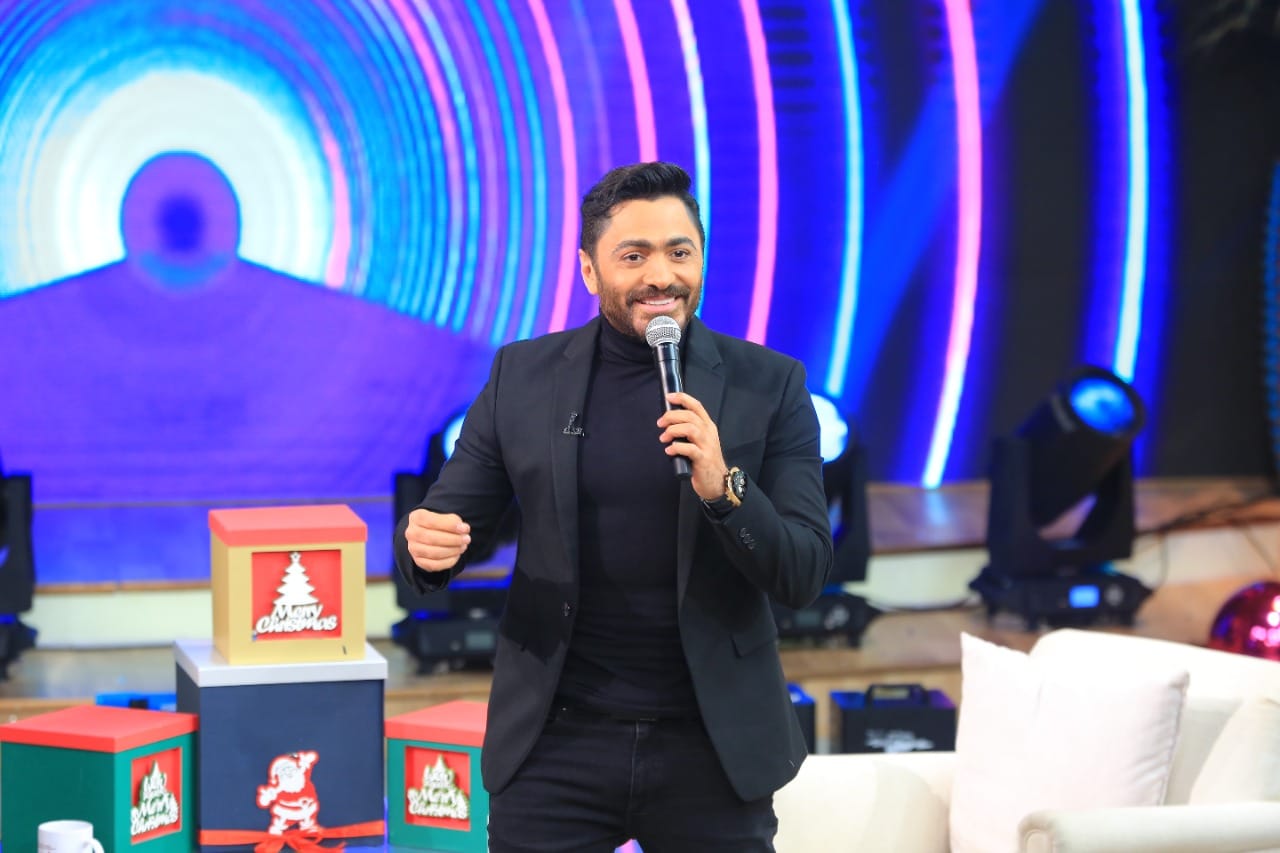 تامر حسني ضيف معكم منى الشاذلي (4)